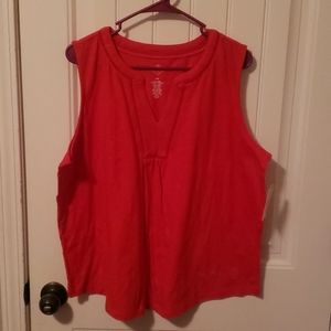 St John's Bay Red tank size XXL